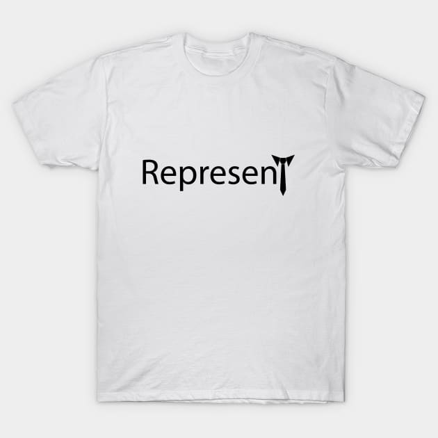 Represent Representing T-Shirt by DinaShalash